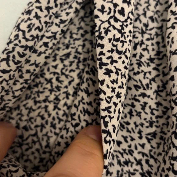 Vintage SK G COMPANY A-Line Printed Midi Skirt with adjustable waist - Picture 3 of 4